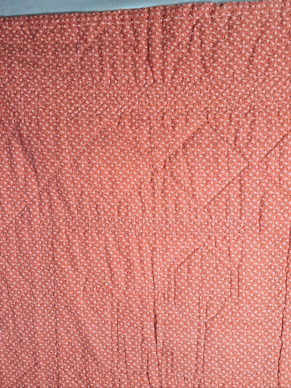 Cute Hand-made 42×30 Celtic Stitch Lightweight Wall Hanging/Baby Blanket/Quilt